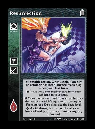 Resurrection [Legacy IV set] - VTES CCG