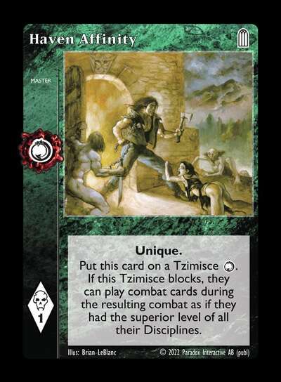 Haven Affinity [Legacy IV set] - VTES CCG