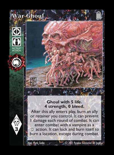 War Ghoul [Legacy IV set] - VTES CCG