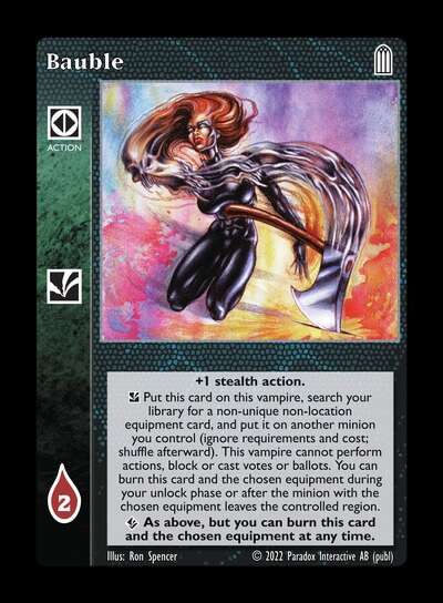 Bauble [Legacy IV set] - VTES CCG