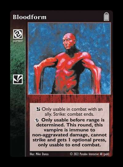 Bloodform [Legacy IV set] - VTES CCG
