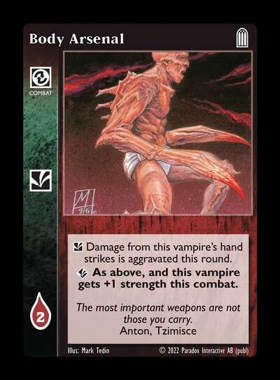 Body Arsenal [Legacy IV set] - VTES CCG
