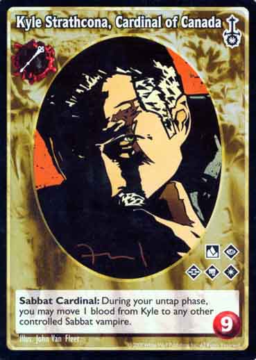 Kyle Strathcona, Cardinal of Canada [SW set] - VTES CCG