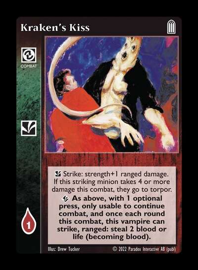 Kraken's Kiss [Legacy IV set] - VTES CCG
