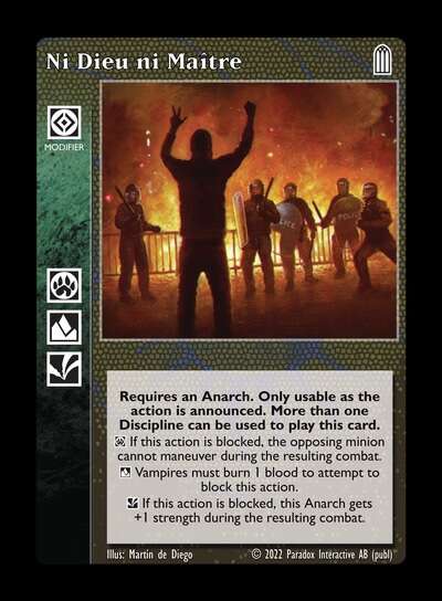 Ni Dieu ni Maître [Legacy IV set] - VTES CCG