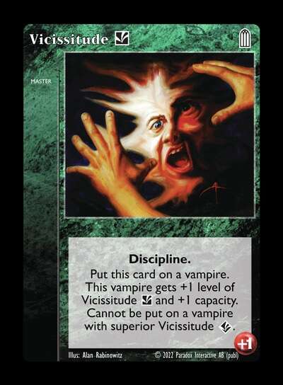 Vicissitude [Legacy IV set] - VTES CCG