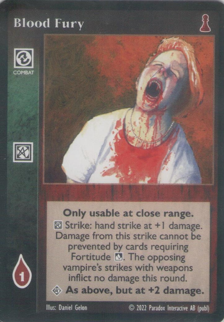 Blood Fury [NB set] - VTES CCG