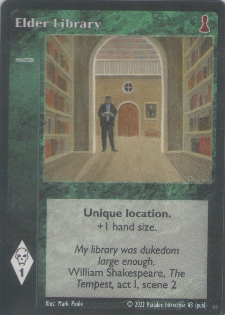 Elder Library [NB set] - VTES CCG