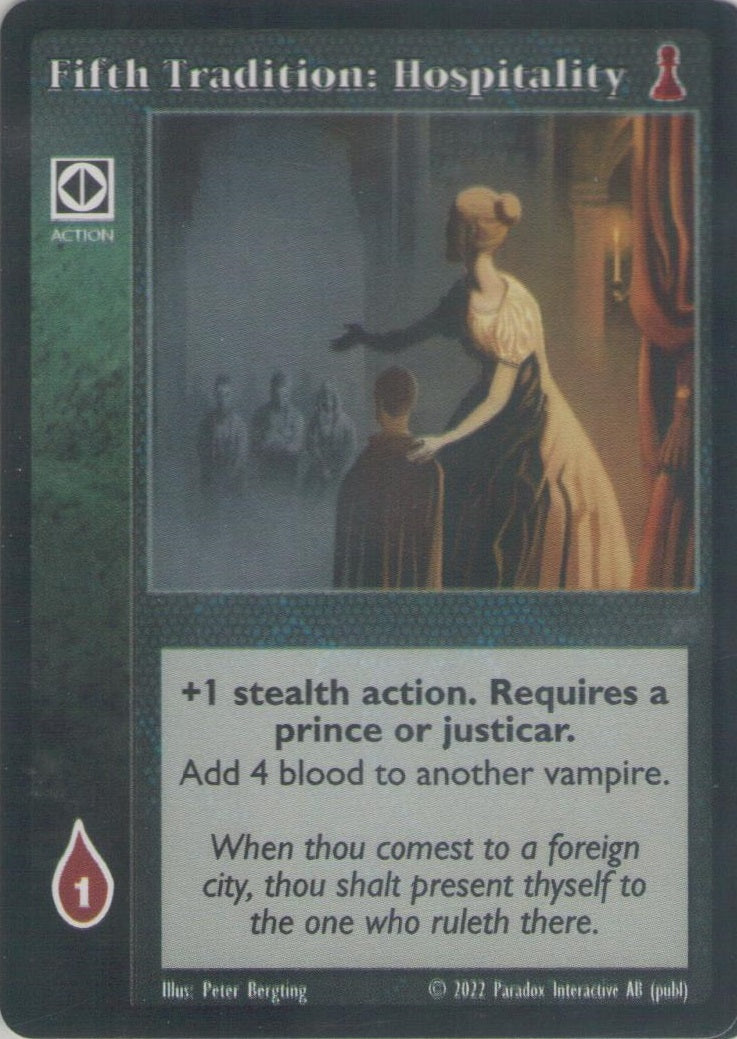 Fifth Tradition: Hospitality [NB set] - VTES CCG