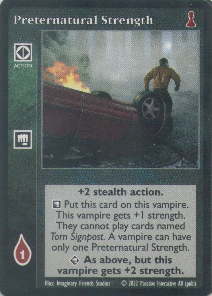 Preternatural Strength [NB set] - VTES CCG