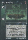 RatÂs Warning [NB set] - VTES CCG