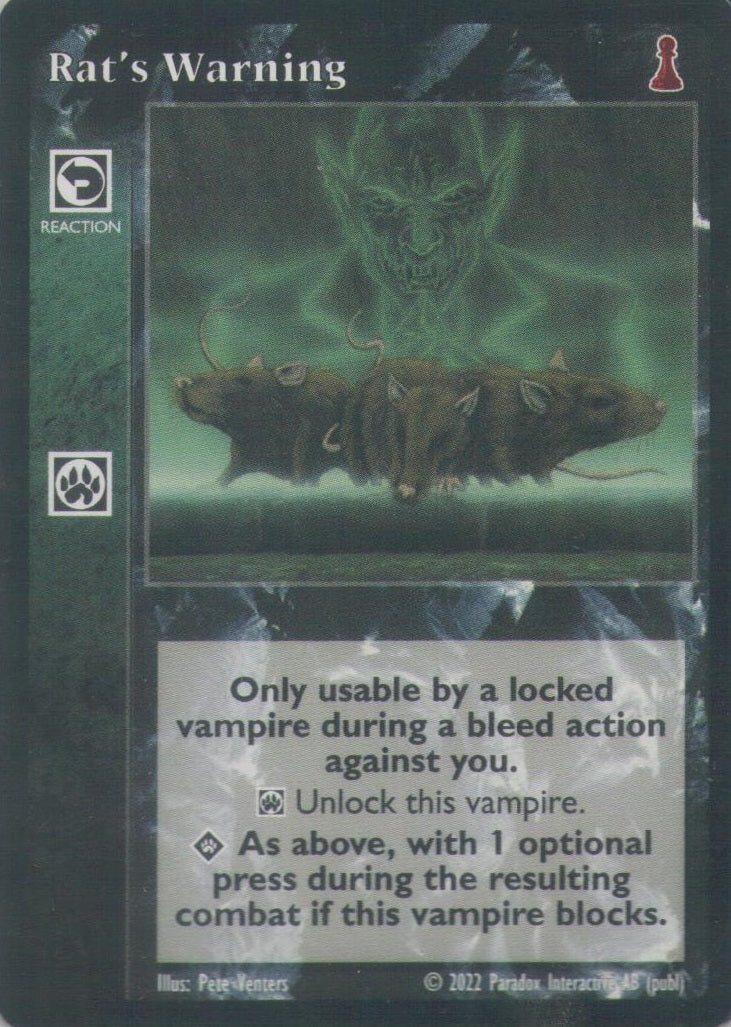 RatÂs Warning [NB set] - VTES CCG