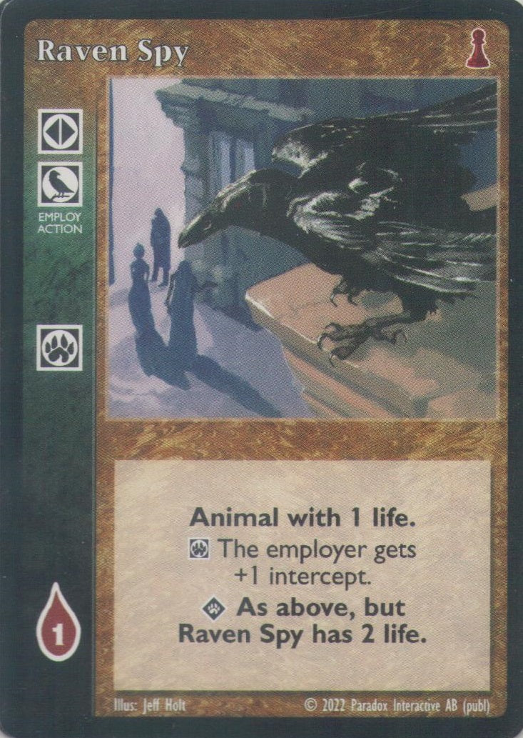Raven Spy [NB set] - VTES CCG