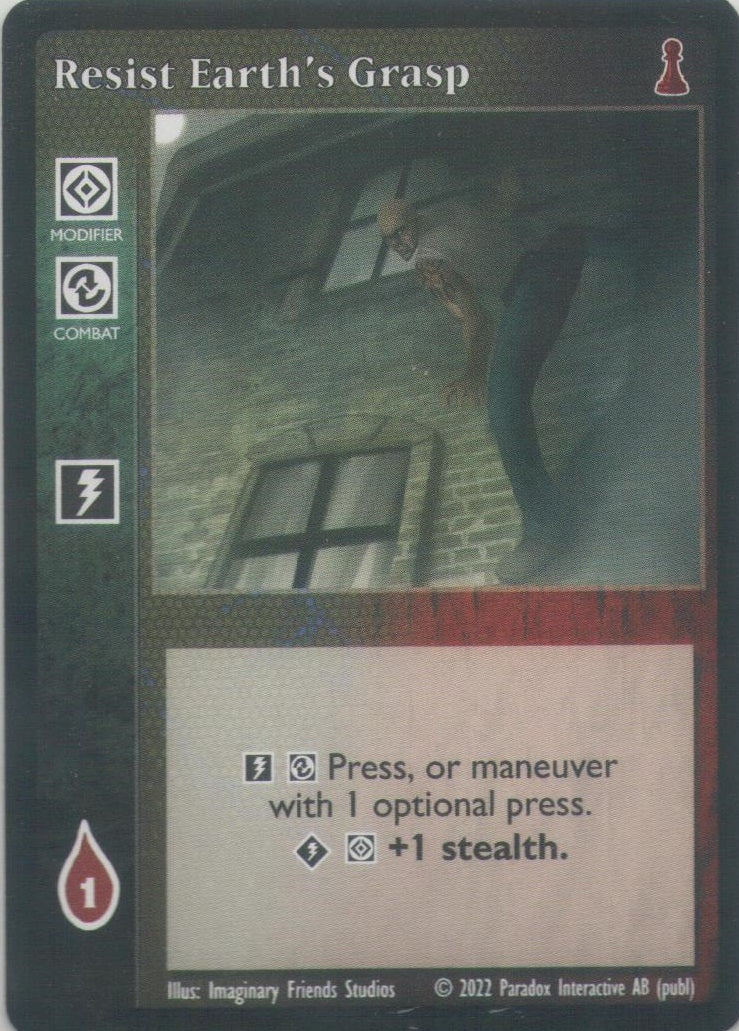 Resist EarthÂs Grasp [NB set] - VTES CCG