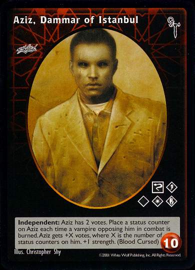 Aziz, Dammar of Istanbul [FN set] - VTES CCG