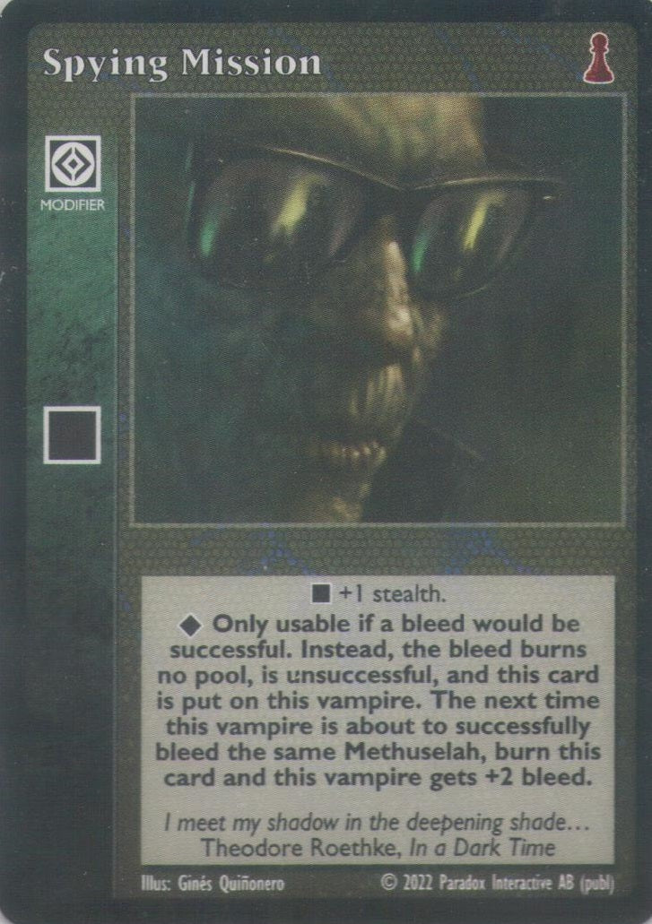 Spying Mission [NB set] - VTES CCG