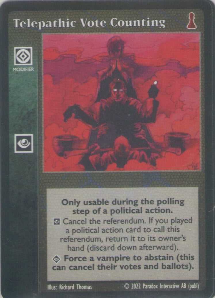 Telepathic Vote Counting [NB set] - VTES CCG