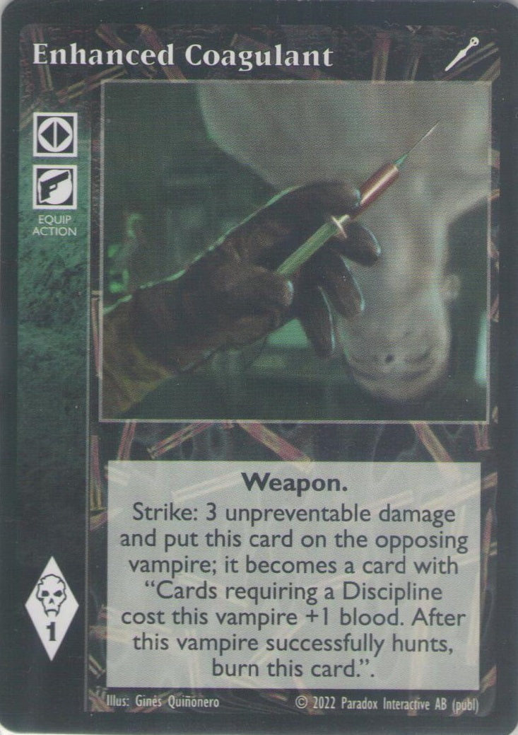 Enhanced Coagulant [FoL set] - VTES CCG