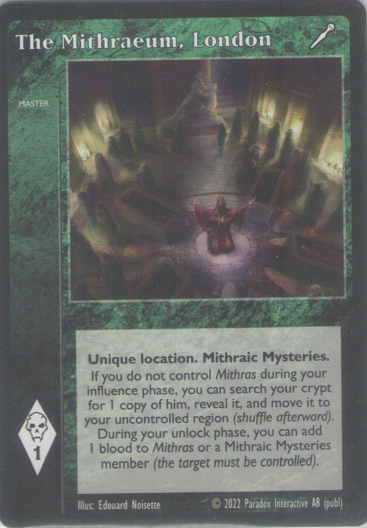 The Mithraeum, London [FoL set] - VTES CCG