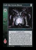 Call the Great Beast [Legacy V set] - VTES CCG