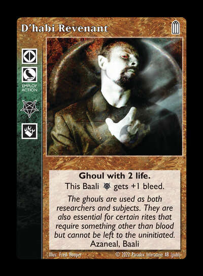 D'habi Revenant [Legacy V set] - VTES CCG