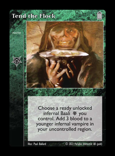 Tend the Flock [Legacy V set] - VTES CCG