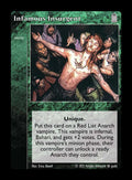 Infamous Insurgent [Legacy V set] - VTES CCG