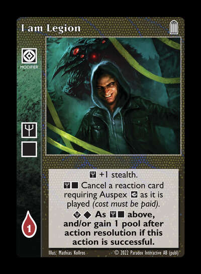 I am Legion [Legacy V set] - VTES CCG