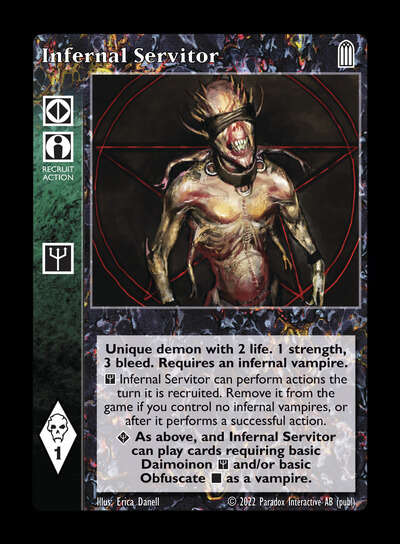 Infernal Servitor [Legacy V set] - VTES CCG