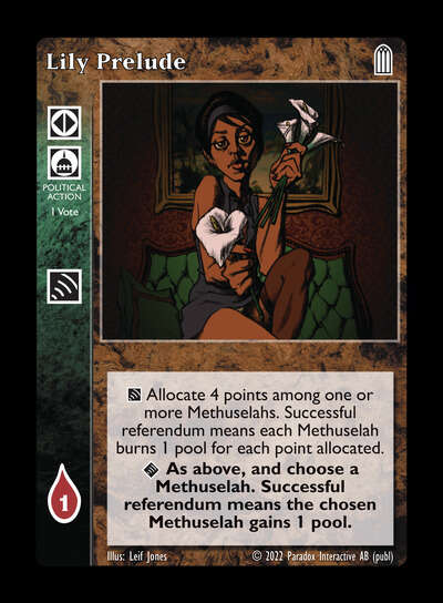 Lily Prelude [Legacy V set] - VTES CCG