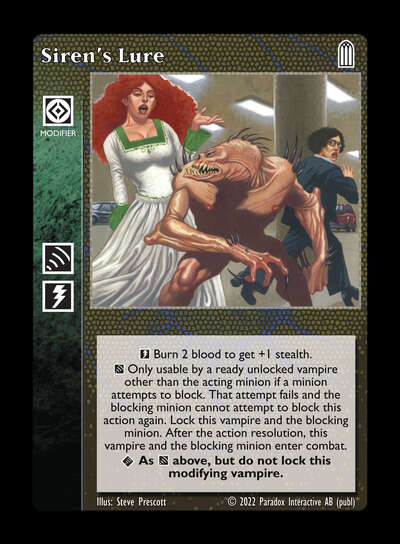 Siren's Lure [Legacy V set] - VTES CCG