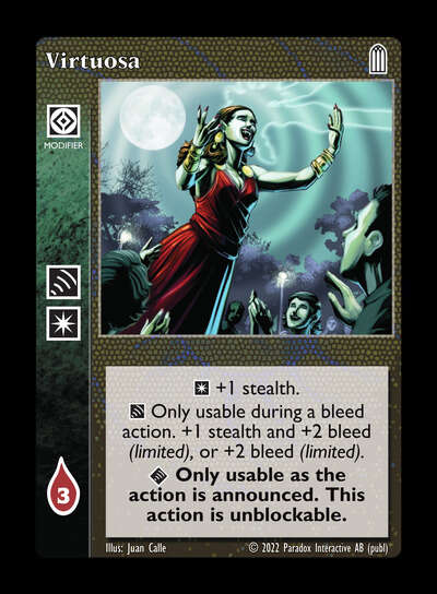 Virtuosa [Legacy V set] - VTES CCG