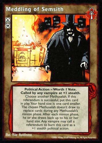 Meddling of Semsith [PROMO set] - VTES CCG