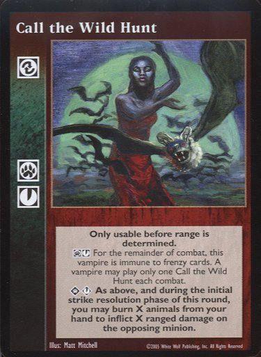 Call the Wild Hunt [PROMO set] - VTES CCG