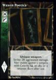 Waxen Poetica [PROMO set] - VTES CCG