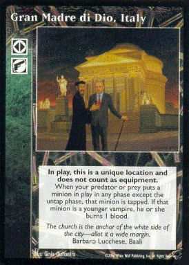 Gran Madre di Dio, Italy [PROMO set] - VTES CCG