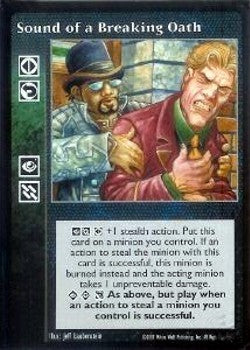 Sound of a Breaking Oath [PROMO set] - VTES CCG