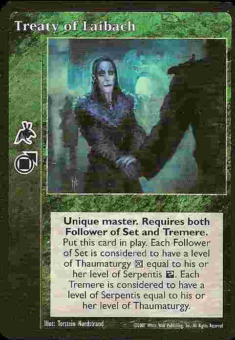 Treaty of Laibach [PROMO set] - VTES CCG