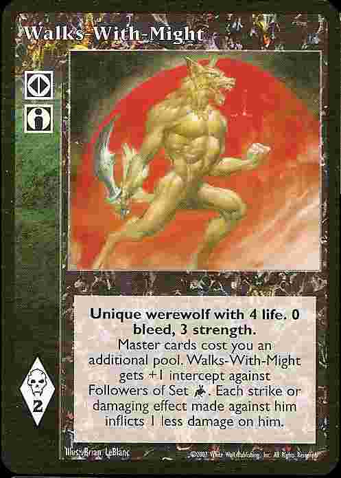 Walks-with-Might [PROMO set] - VTES CCG