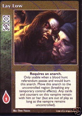 Lay Low [PROMO set] - VTES CCG