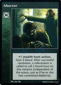 Abactor [PROMO set] - VTES CCG