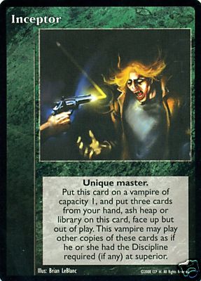 Inceptor [PROMO set] - VTES CCG