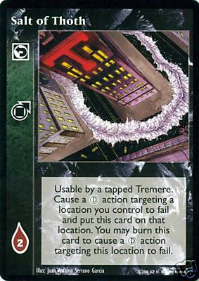 Salt of Thoth [PROMO set] - VTES CCG