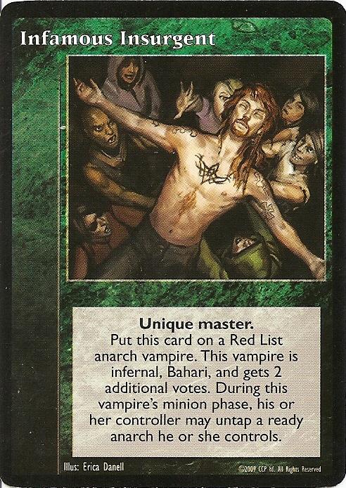 Infamous Insurgent [PROMO set] - VTES CCG