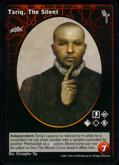 Tariq, The Silent [FN set] - VTES CCG