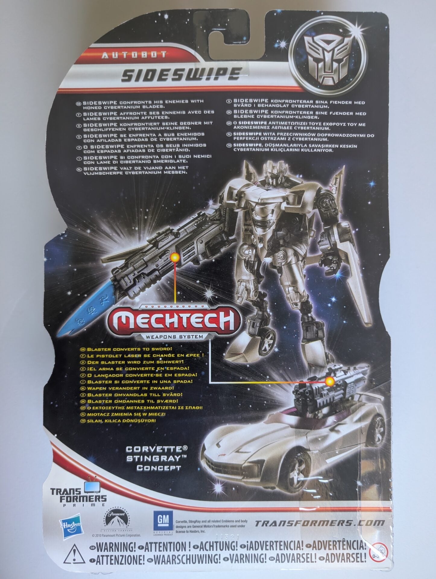 Sideswipe 29707 - Transformers [Scellé]