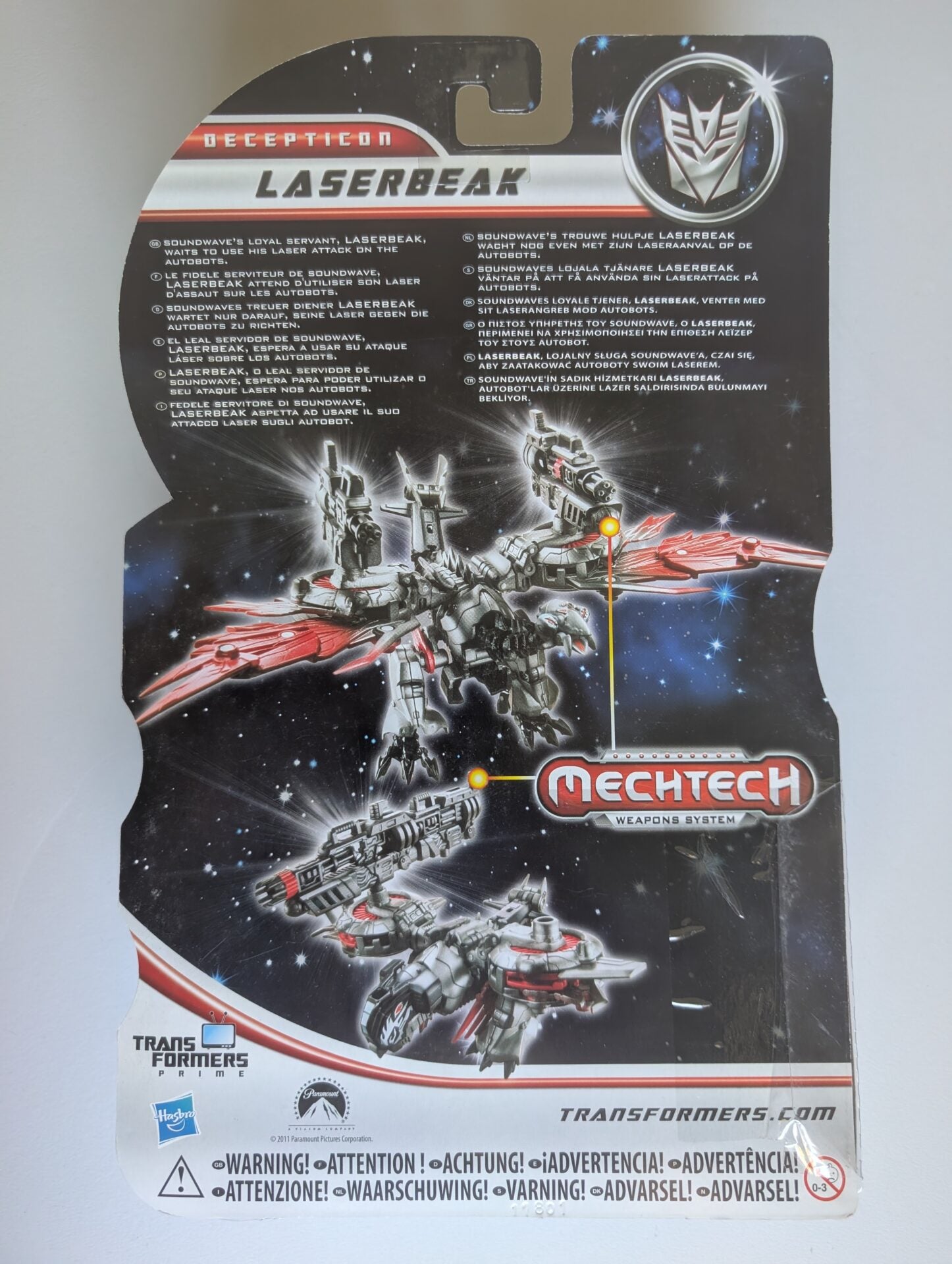 Laserbeak 32362 - Transformers [Scellé]
