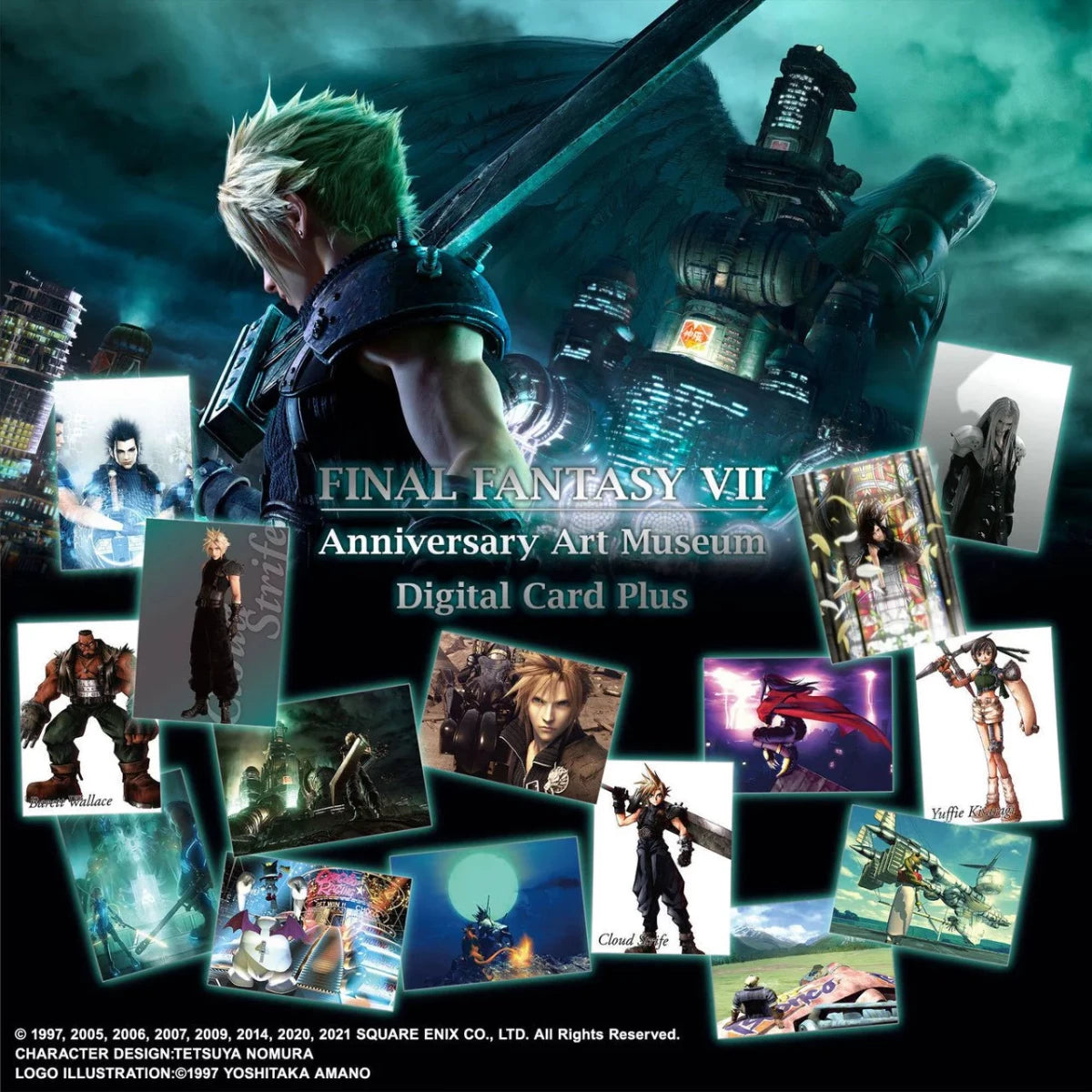 Booster Final Fantasy VII - 25th Anniversary Art Museum