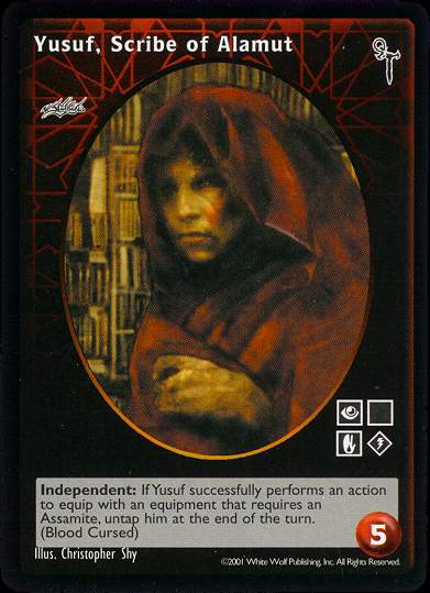 Yusuf, Scribe of Alamut [FN set] - VTES CCG
