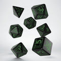 Set de dés - L'Appel De Cthulhu - Noir & Vert